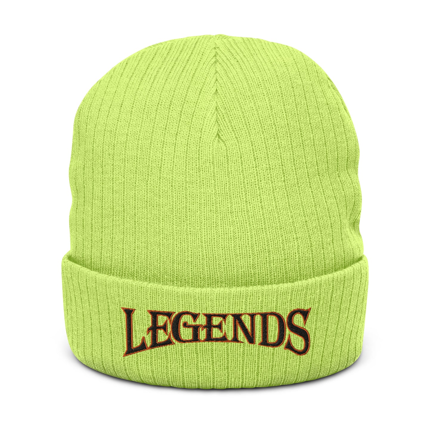Ribbed knit beanie