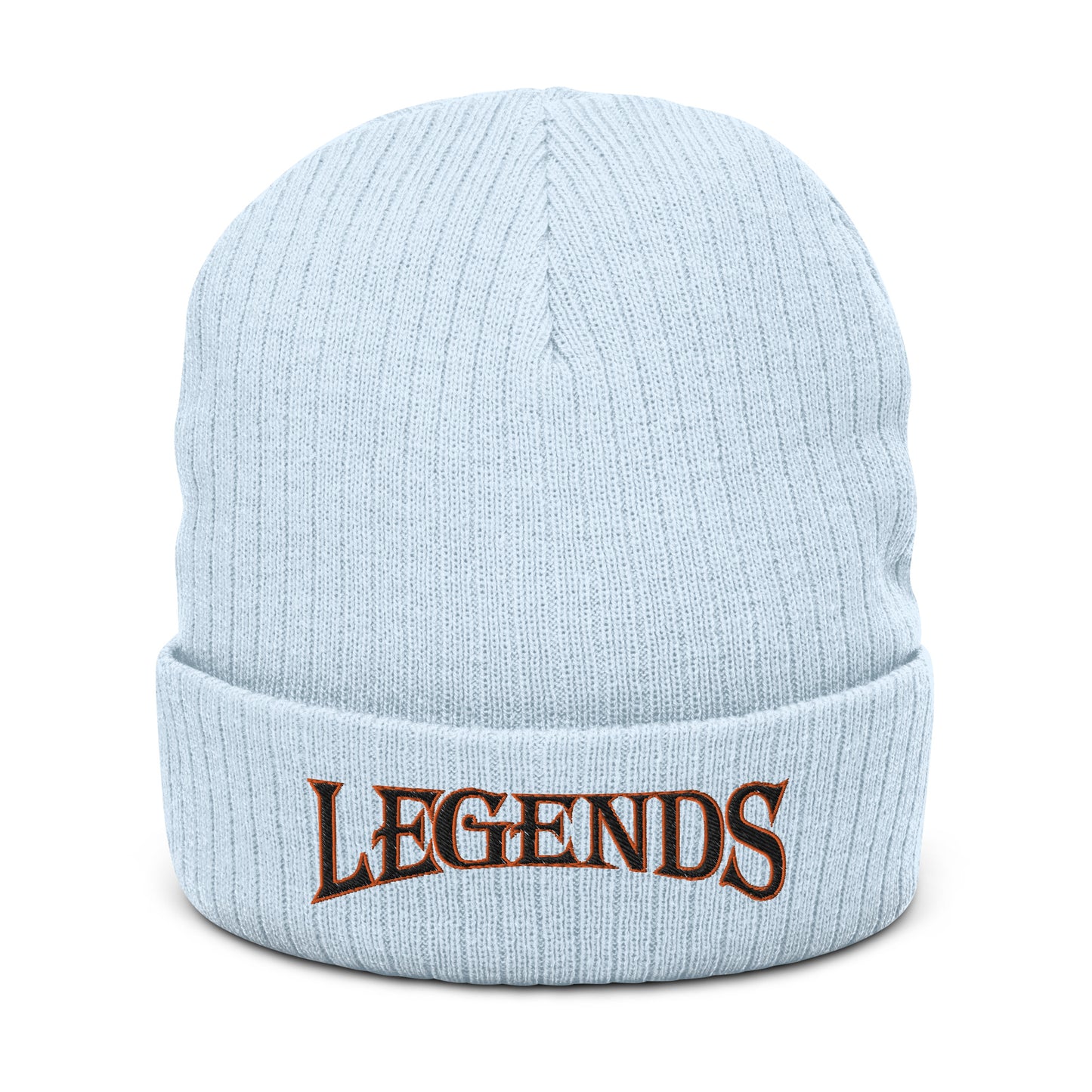 Ribbed knit beanie